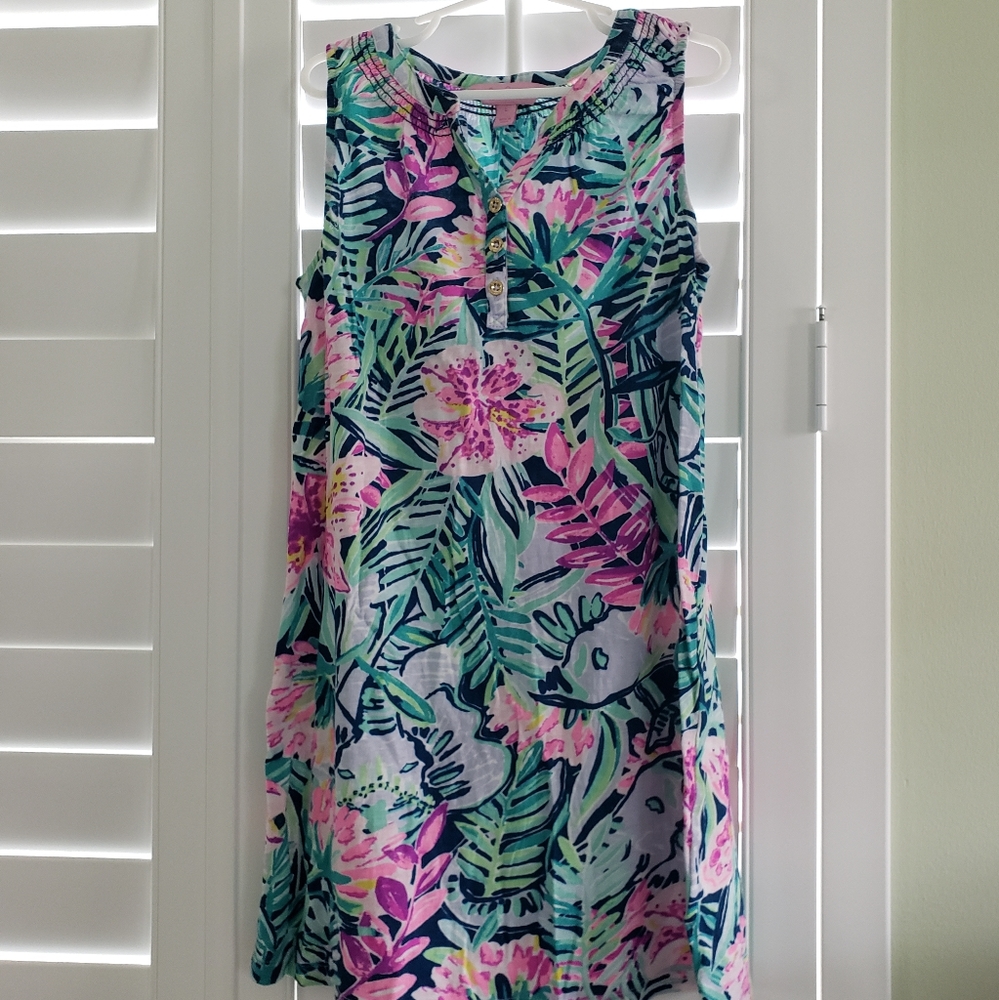 Lilly Pullitzer Essie Tank - Girls L